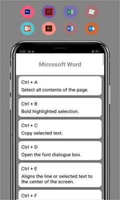 Computer shortcut keys  All shortcut keys android App screenshot 0